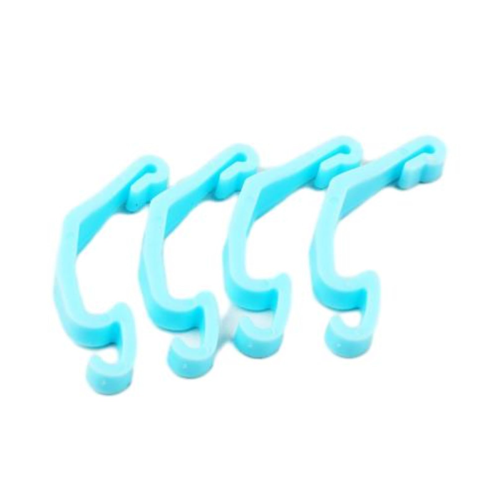 20 Pezzi Fibbie Per Gabbie Uccelli/Conigli - Plastica Colorata - Fissaggio Sicuro - Foto 3