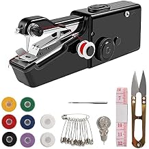 Handheld Sewing Machine Portable Mini Sewing Machine for Beginner Adult Electric Handy Sewing Machine for Quick Stitching