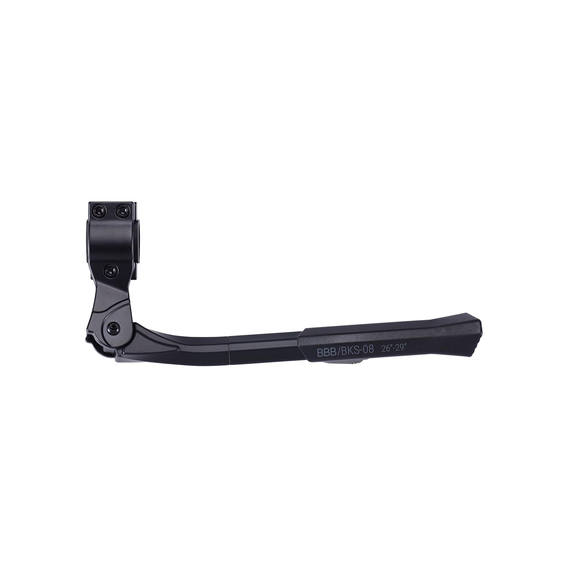 BBB BKS-08 Podpórka rowerowa UniKick Clampmount | 66-75 cm regulowana uniwersalna | MTB rower górski rower szosowy kolarstwo miejskie | mechanizm szybkiego składania | BKS-08