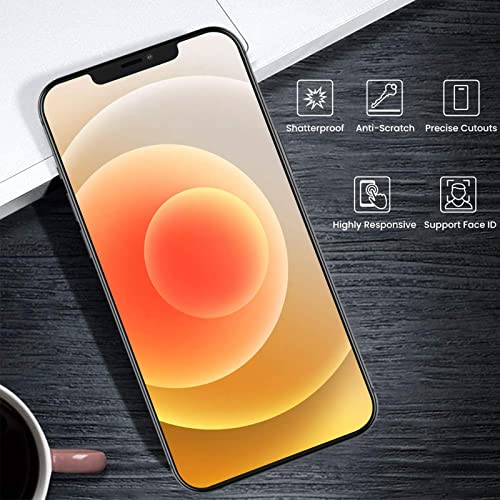 [3 Pack] For Iphone 12 Pro Max Screen Protector Tempered Glass [Hd Clear] [Bubble-Free] [Anti-Scratch] [Case Friendly] For Iphone 12 Pro Max 5G (6.7 Inch 2020) Clear #TOP1