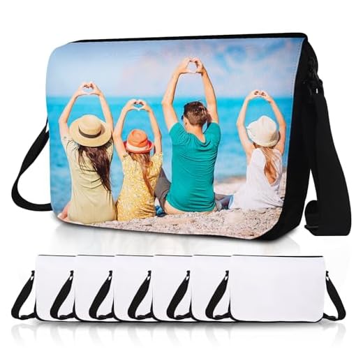 How to make messenger bag from scout uniform 6PCS Sublimation Blanks Crossbody Bag Set