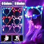 MIBOTE 269Pcs Led Light Up Toys Party Favors Glow in the Dark Party Supplies for Kid/Adults Halloween with Light Up Glasses,Rings,Fidget Spinner Bracelets,100 Glow Sticks Bulk Party Pack DIY Glow - Image 3
