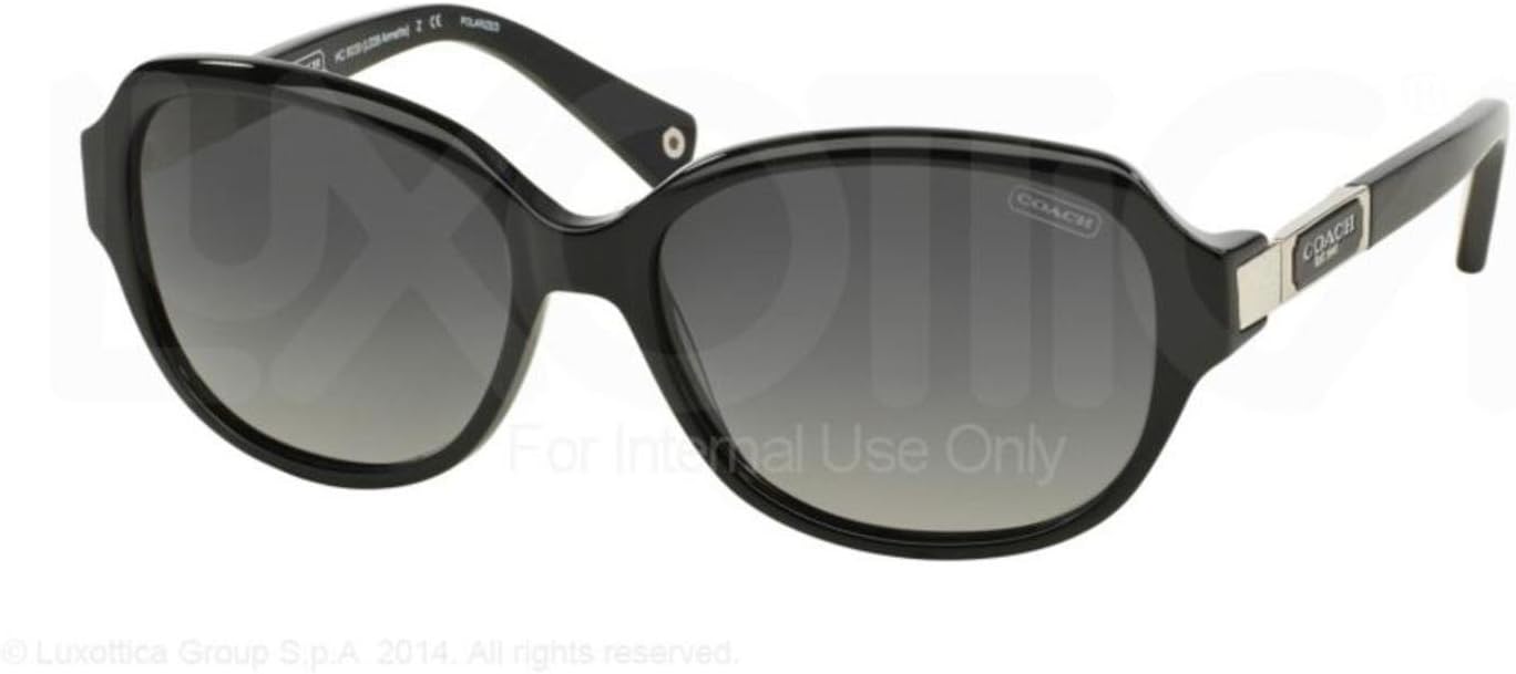 Coach Sunglasses - Annette / Frame: Black Lens: Polarized Grey Gradient