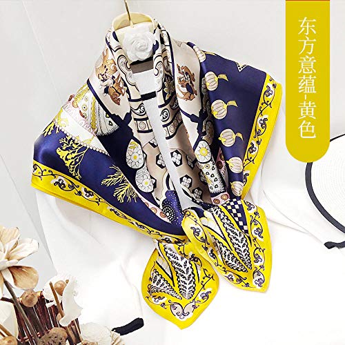 Foulard en soie doux contre les irritations du cou en hiver