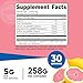 Nutricost BHB Salts Drink Mix (30 Servings, Strawberry Lemonade Flavored) (5G BHB Per Serving) - 0G Total Sugars, Vegetarian Product