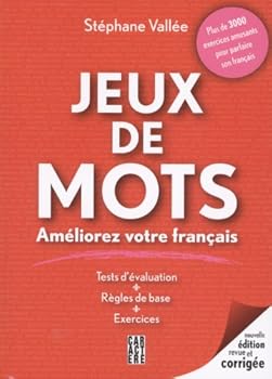 Paperback Jeux de mots 1 : Améliorez votre français [French_Canadian] Book