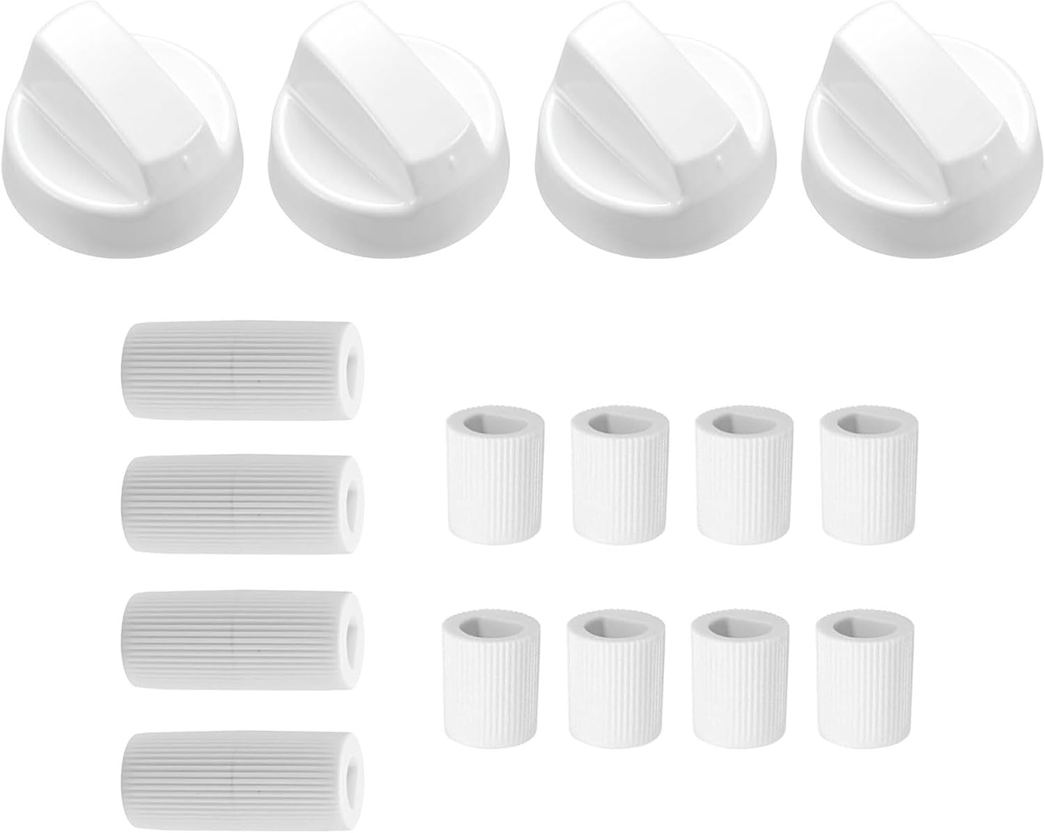 Professional Repair Knobs with Control Knobs for Home, White