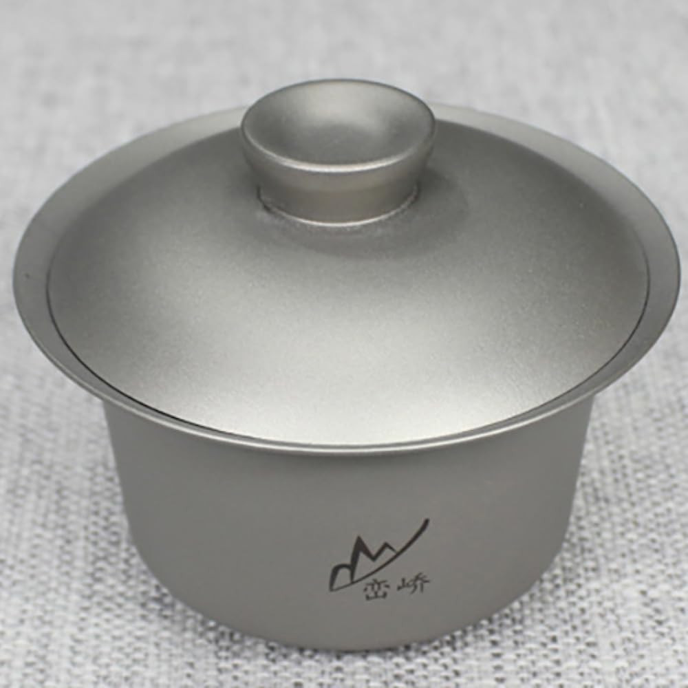 Luanqiao Titanium Sancai Gaiwan Doppelschicht, 116 ml, 67 g