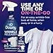Downy Wrinkle Release Spray Travel Size, All In One Formula, Removes Wrinkles, Static and Odor Eliminator, Light Fresh Scent, 3 Fl Oz, Pack of 12