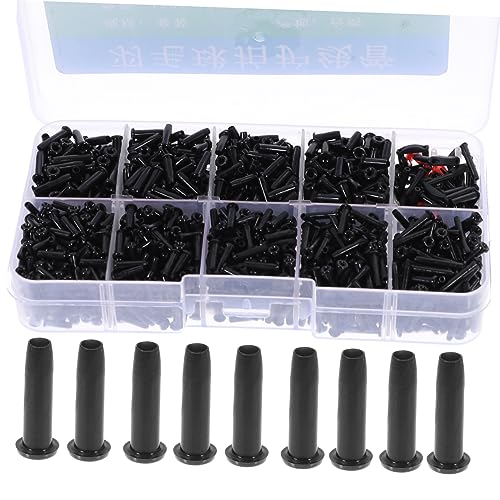 YARNOW Double Hole Grommets Eyelet Badminton Accessories Racket Eyelets Replacement Tennis Maintaining Grommet Badminton Equipment Racquet Grommets Eyelet Protector Split Conduit, Medium, 23U02421RKQ