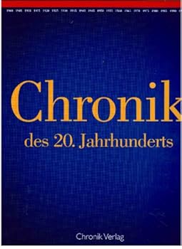 Hardcover Chronik des 20. Jahrhunderts. [German] Book
