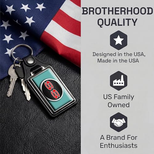Image of Brotherhood Car Key Chain for Nova - Classic Models Keychain for Men and Women Gift Key Ring