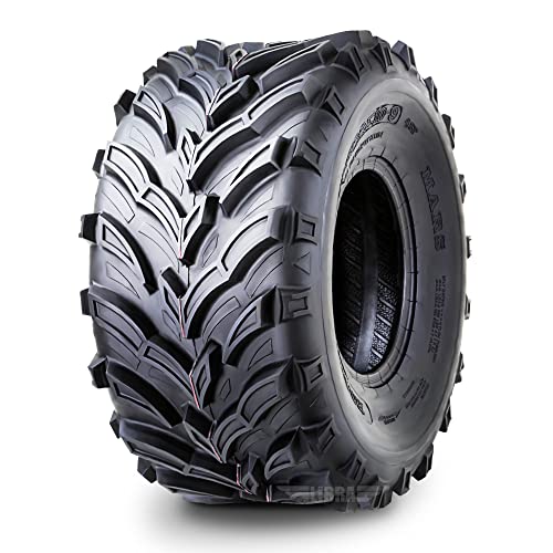 Set 2 Road Guider Atv Mud Tires 22X10-9 22X10X9 6Pr 20Mm Deep Tread For Honda Recon 250 Suzuki Ozark 250 #TOP1
