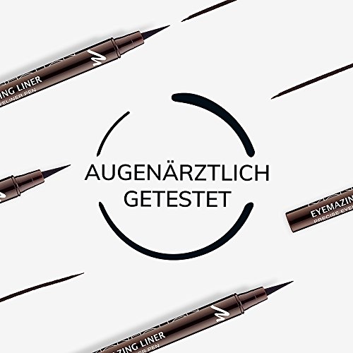 5. Bild von Manhattan Eyemazing Liner – Brauner Filz-Eyeliner für perfektes Auftragen – Farbe Brown Toffee 69U – 1x 1,2ml