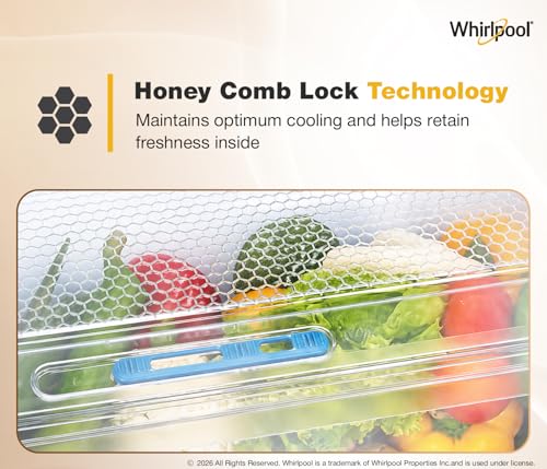 Image of Whirlpool 192 L 4 Star Icemagic Powercool Direct-Cool Single Door Refrigerator with Base Drawer (215 IMPC ROY 4S SAPPHIRE PEONY-Y, Blue, 2026 Model)