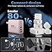 USB C Charger Block,65W 6-Port USBC Charging Block,Wall Charger iPhone Charger Fast Charging,Multiport Type C PD+QC Power Plug for All iPhone 17 16 15 iPad Samsung S23 S24 iWatch Pixel Series (Pink)