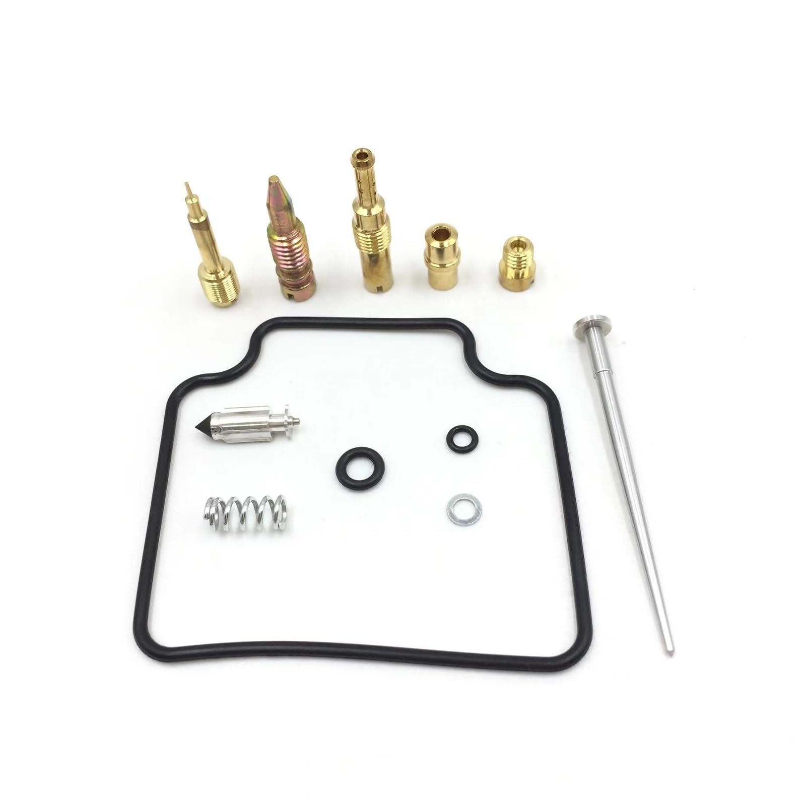 Gaźniki motocyklowe Zestaw naprawczy gaźnika pasujący do Hondy NX650 Dominator RD08 1995-2000 NX 650 Uszczelka zaworu iglicowego układu paliwowego Gaźnik motocyklowy(4 set)