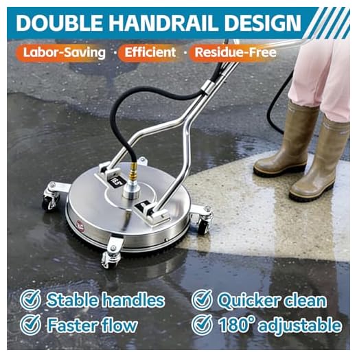 FIDISP 16.5'' Stainless Steel Surface Cleaner