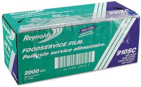PVC Food Wrap Film Roll in Easy Glide Cutter Box