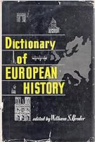 Dictionary of European history B0006ATWKS Book Cover