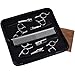 Dog Grooming Scissors Kit Pet bow tie Included, Stainless Steel Trimming Shears with Pet Grooming Comb for Long Short Hair, Dogs Face, Nose, Ears and Full Body for Dogs, Cats and More Pets