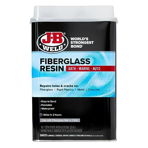 J-B Weld Fiberglass Resin - Gallon - Bath, Marine & Auto by J-B Weld - Used condition - US$53.55