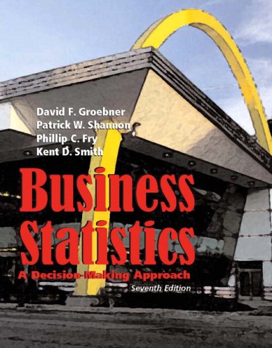 Business Statistics: A Decision Making Approach (7th Edition)