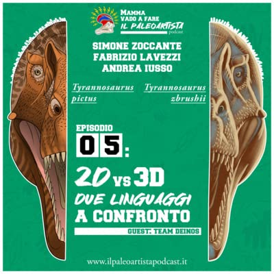 Ep. 5 - 2D VS 3D, due linguaggi A CONFRONTO - con TEAM DEINÓS Podcast Por arte de portada