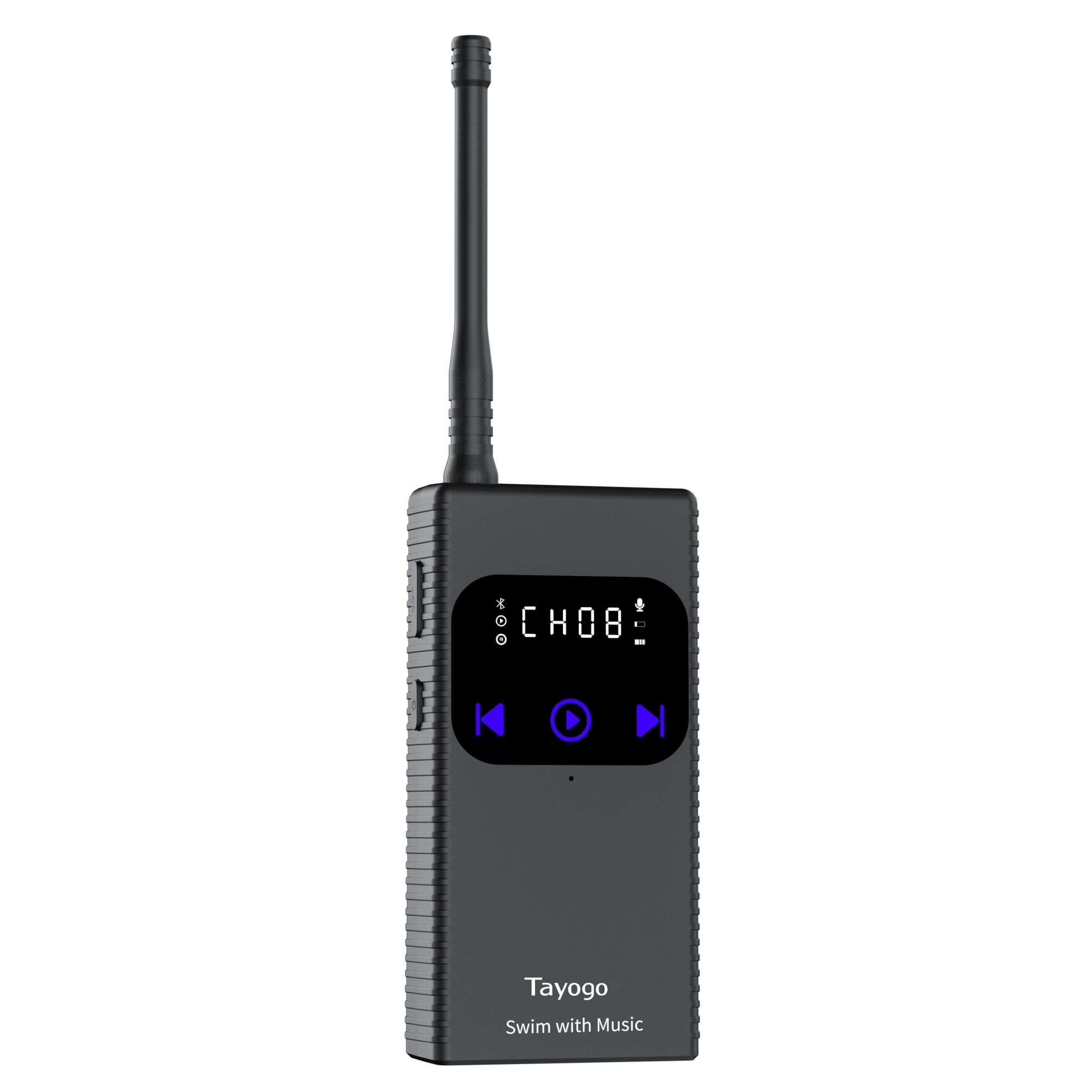 Tayogo Trasmettitore musicale wireless e comunicatore per allenatore di nuoto per nuoto e allenamento!