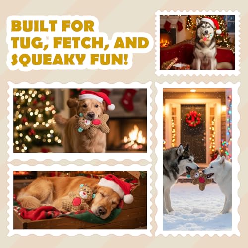 Juguete Mordible Navideño para Perros Pequeños y Medianos miniatura 5