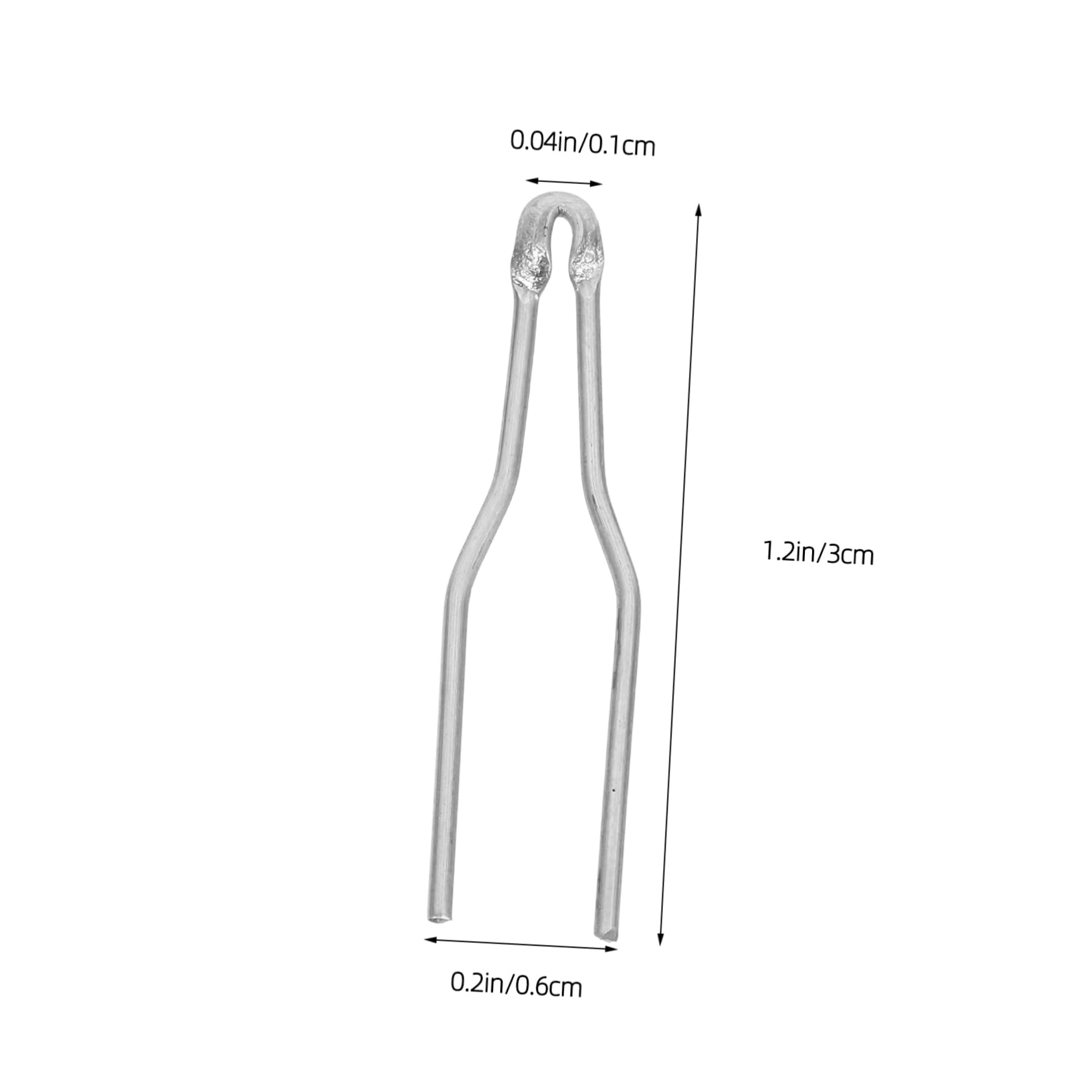 HOMSFOU Pyrography Tips 2 Pack Wood Burner Pen Tips Wood Burning Kit Accessories Replacement Woodburning Nibs for Pyrography Machine