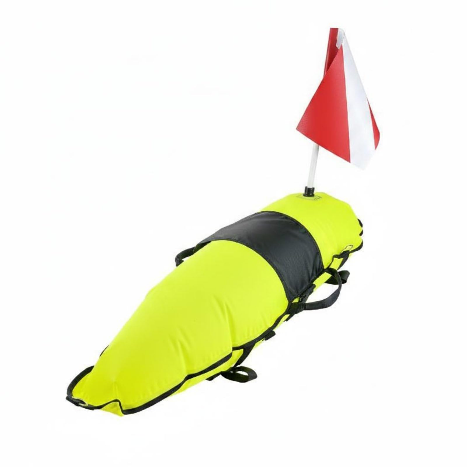 Gralara Tauchen Rettungsboje Aufblasbare Boje Signalboje Markierungsboje mit Flexibler Konstruktion aus TPU Und Nylon für Sichtbarkeit Und Positionsmarkierung