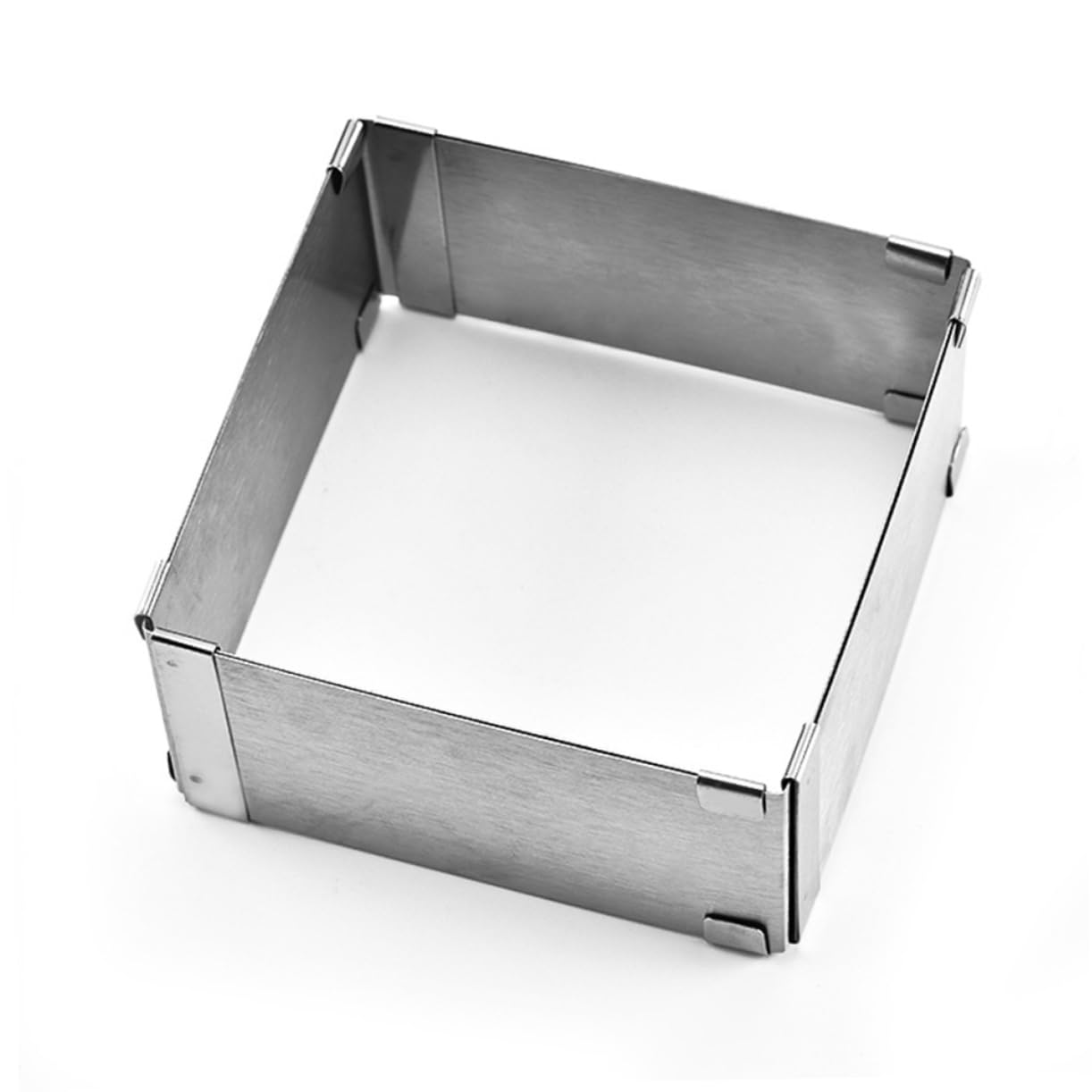 Unomor Stainless Steel Adjustable Mousse Mould Retractable Baking Ring for Cake for Pastry and DIY Cooking Versatile Cake Form for Various and Shapes