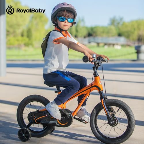 Image of RoyalBaby Kids Bike Lightweight Magnesium Alloy, 14 16 18 Inch Children's Bicycle for Boys Girls Ages 3-9