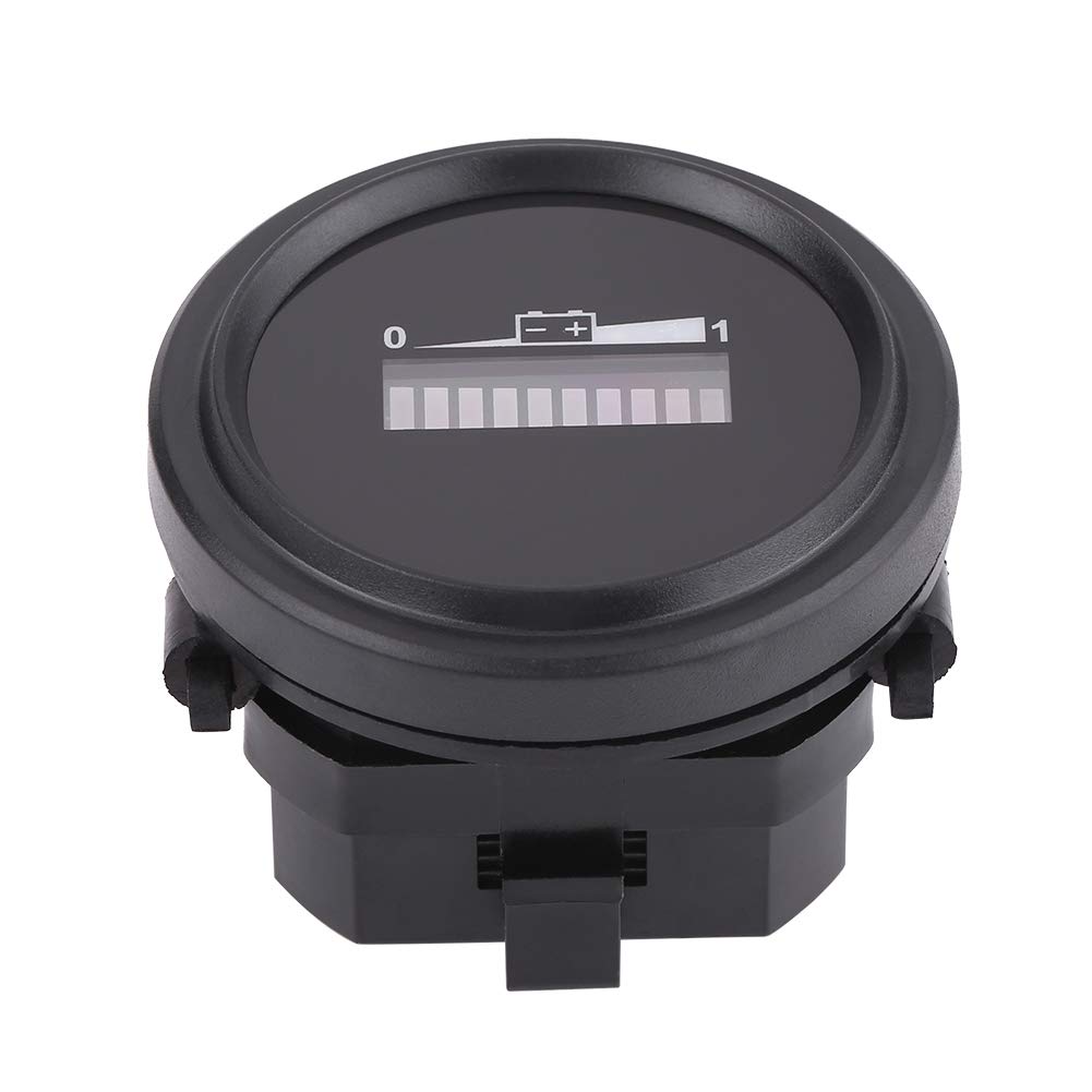 Indicatore di livello batteria digitale a LED 12V/24V/36V/48V/72V per carrello da