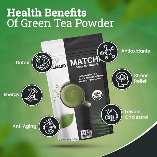 Polvo de Té Matcha Orgánico 100 gramos miniatura 5