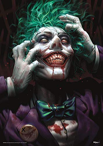 DC Comics â Joker â DCeased â Zombie Attack â Durable 17â x 24 MightyPrint Wall Art â NOT Made of Paper â Officially Licensed Collectible