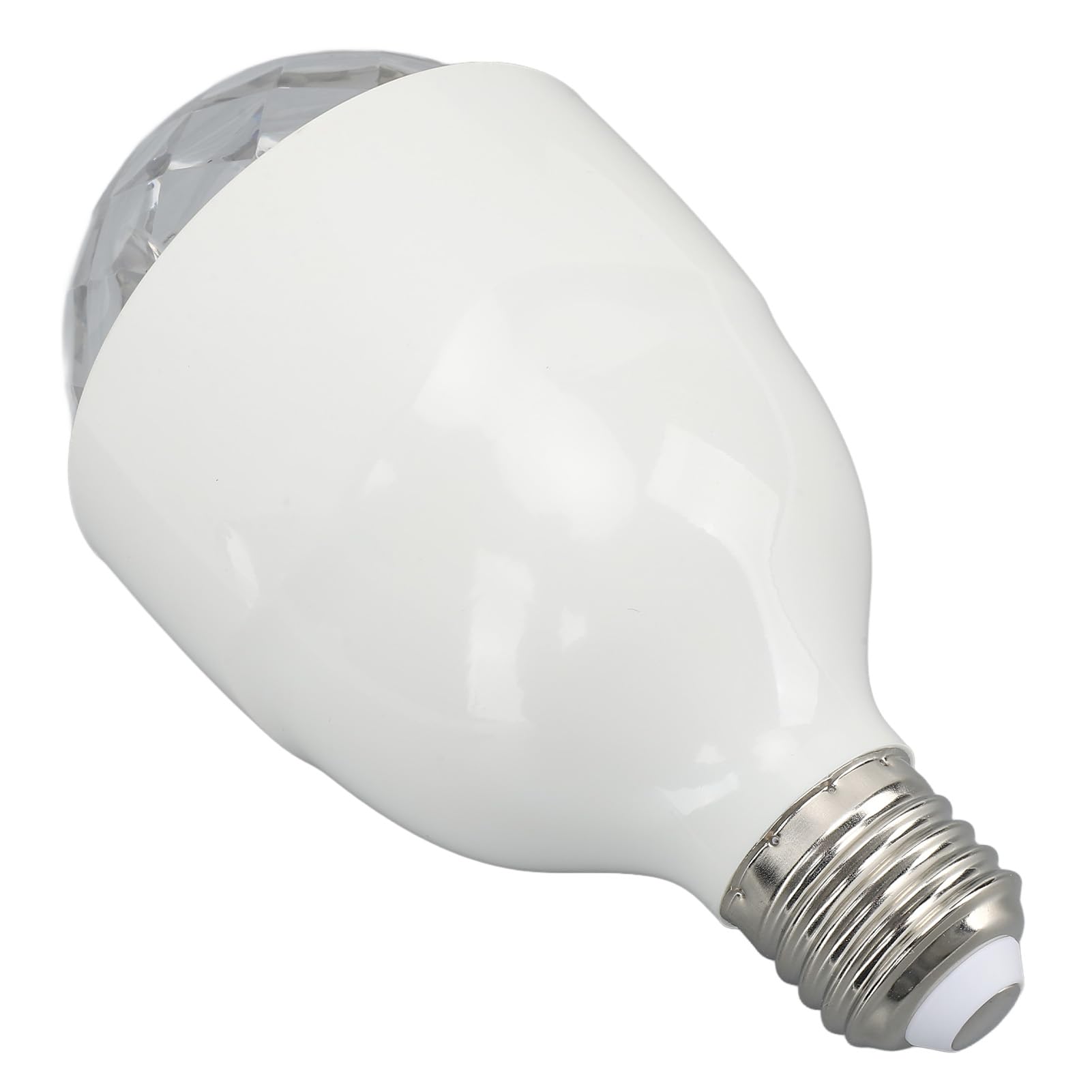 Lampa Kulowa Dyskotekowa RGB Obrotowa żarówka LED na imprezę, Aktywowana Dźwiękiem Lampa Sceniczna E27 z Pilotem, światło Stroboskopowe RGB w Kształcie Kuli Dyskotekowej na