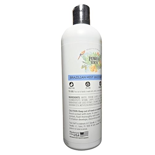 Miniatura 2 de Power Stick - Notas de gel de ducha de pistacho y caramelo salado, 16 onzas líquidas (16.0 fl oz) (niebla brasileña)