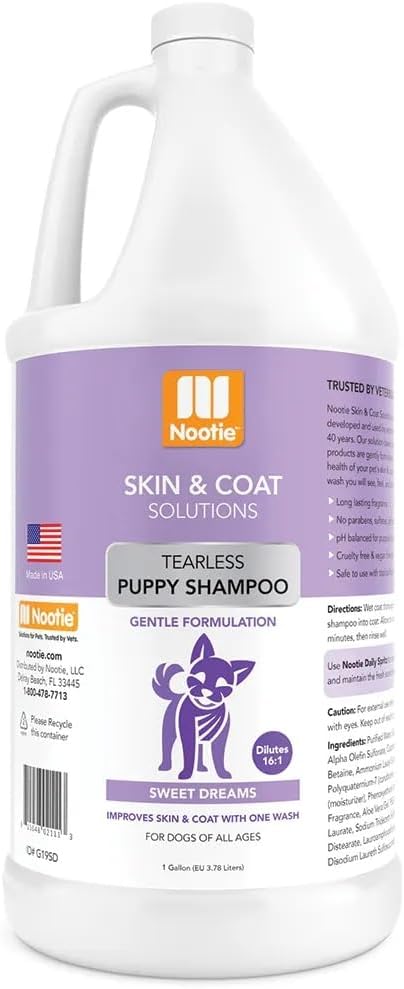 Dog and Cat Shampoos or Conditioner Gallons Gentle All Natural Soap and Paraben Free Choose from 9 Scents (Japanese Cherry Blossom)