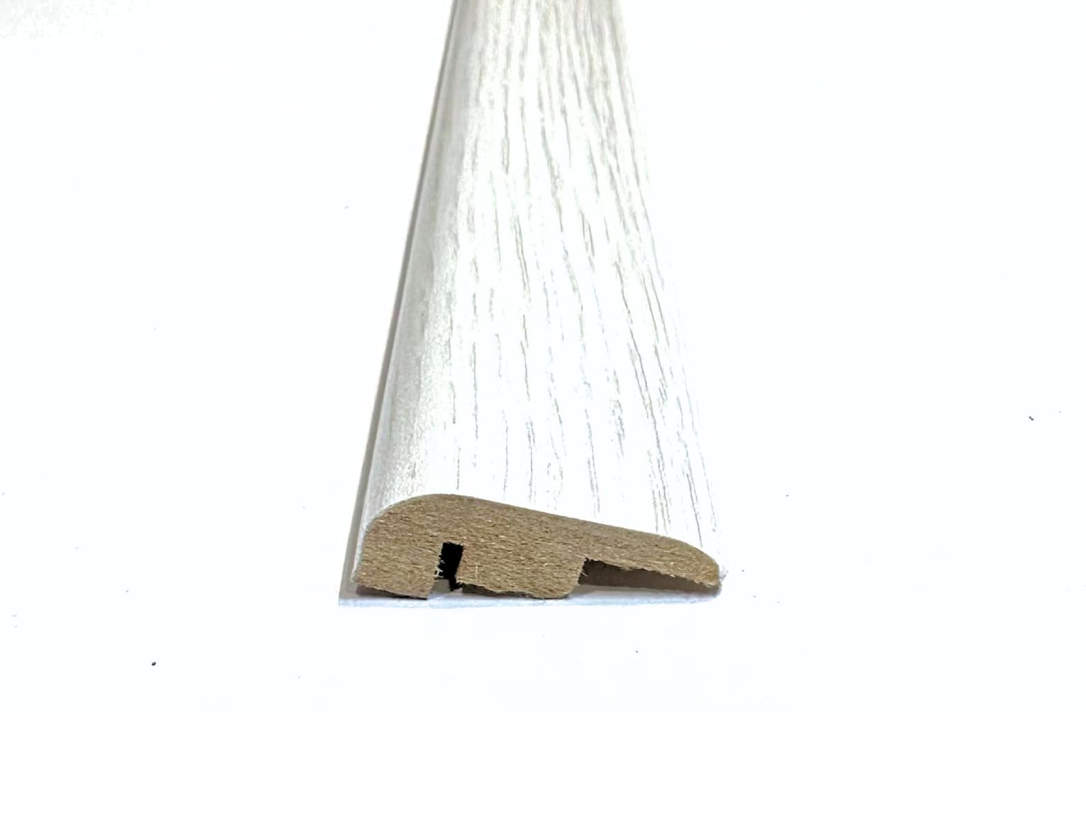 Floorpro Miami White Oak Solid Laminate/Wood Flooring Mdf Threshold Strip End Edge 16 Modern Oak Colours (0.9M, )