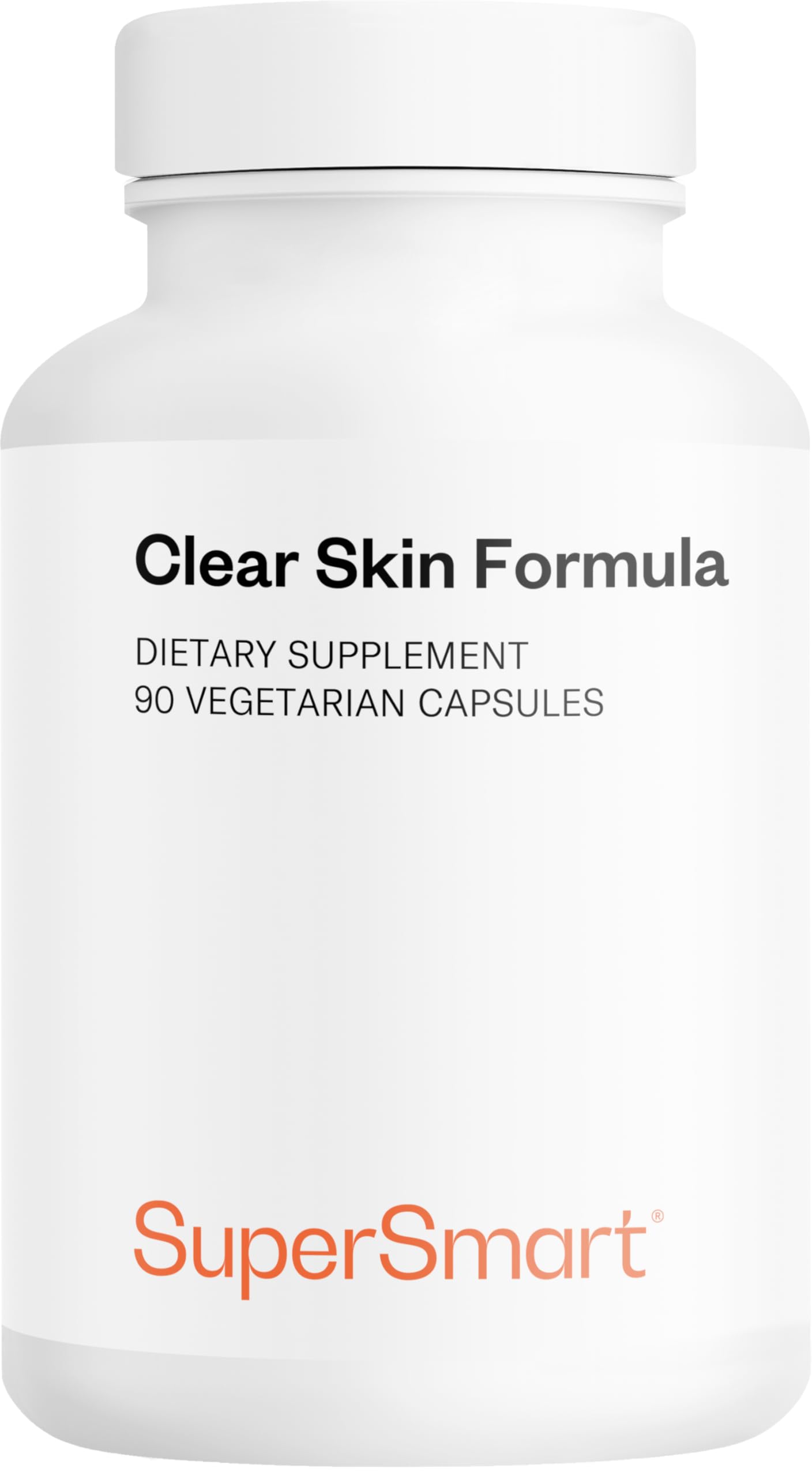 Clear Skin Formula - Reine & Gesunde Haut - 90 vegane Kapseln - SuperSmart