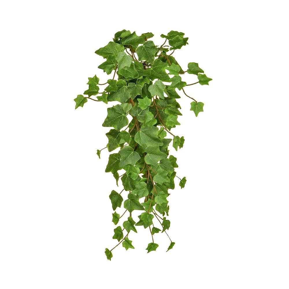 Faux Silk Trailing Green Ivy Bush 55cm/21 Inches Long Fire Retardant