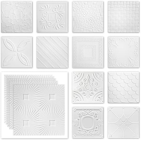 Paneles de techo de poliestireno XPS - Paquete económico de 30QM NR.14 Cover