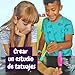 Science4you-5600983615045 Fábrica de Tatuajes para Niños +8 Años, Multicolor (80002225)