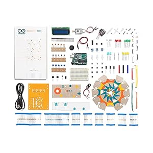 Official Arduino Starter Kit [K000007] (English Projects Book) – 12 DIY Projects with All Necessary Electronic Components and Instructions – origianl kit by Arduino from Italy