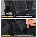 Actionunion Tactical Vest Airsoft Vest - Paintball Vest Military Vest Combat Vest Molle Vest Adjustable Tactical Vest for Women Men Outdoor Shooting