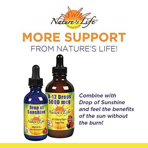 Nature's Life B-12 Drops, Methlycobalamin 4 Oz (4 Fl Oz (Pack Of 1)) #TOP4