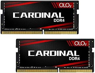 OLOy DDR4 RAM 64GB (2x32GB) 2666 MHz CL19 1.2V 260-Pin Laptop Gaming SODIMM