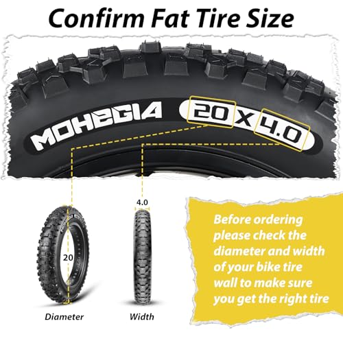 MOHEGIA 20x4.0 E-Bike Mountain Tire